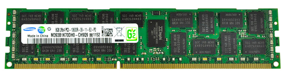M393B1K70DH0-CH9Q9 Samsung 8GB PC3-10600 DDR3-1333MHz ECC Registered CL9 240-Pin
