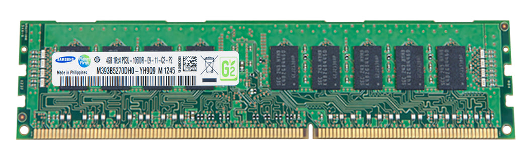 M393B5270DH0-YH9Q9 Samsung 4GB PC3-10600 DDR3-1333MHz ECC Registered CL9 240-Pin