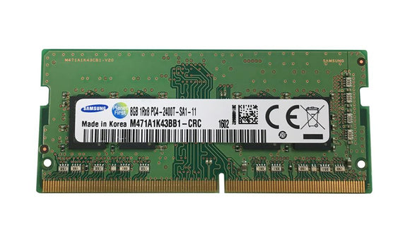 M471A1K43BB1-CRC Samsung 8GB PC4-19200 DDR4-2400MHz non-ECC Unbuffered CL17 260-Pin