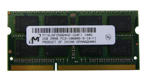 MT16JSF25664HZ-1G4F1 Micron 2GB PC3-10600 DDR3-1333MHz non-ECC Unbuffered CL9 204-Pin