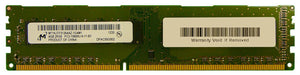 MT16JTF51264AZ-1G4M1 Micron 4GB PC3-10600 DDR3-1333MHz non-ECC Unbuffered CL9 240-Pin DIMM - Rebuild IT