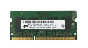 MT4JSF12864HZ-1G4D1 Micron 1GB PC3-10600 DDR3-1333MHz non-ECC Unbuffered CL9 204-Pin