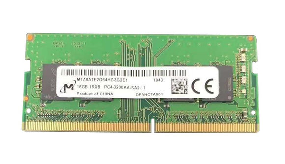 MTA8ATF2G64HZ-3G2E1 Micron 16GB PC4-25600 DDR4-3200MHz non-ECC Unbuffered CL22 260-Pin
