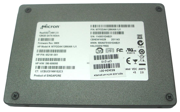 Micron MTFDDAK128MAM-1J1 RealSSD C400 128GB MLC SATA 6Gbps 2.5