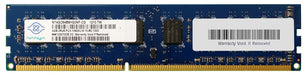 NT4GC64B8HG0NF-CG Nanya 4GB PC3-10600 DDR3-1333MHz Non-ECC Unbuffered CL9 240-Pin DIMM 1.5V - Rebuild IT