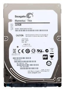 ST320LT012 Seagate Momentus Thin 320GB 5400RPM SATA 3Gbps 16MB Cache 2.5"