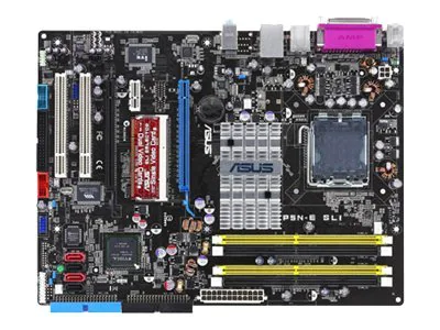 ASUS P5N-E SLI + Ukjent CPU + RAM + Kjøler