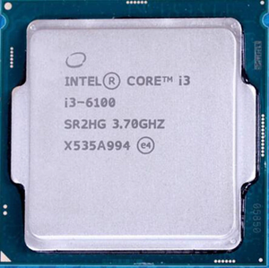 Intel Core i3-6100 3.70GHz - Socket LGA1151